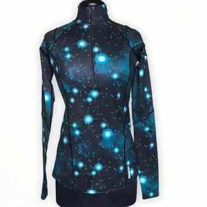 Reebok Galaxy Print Pullover Top Size S